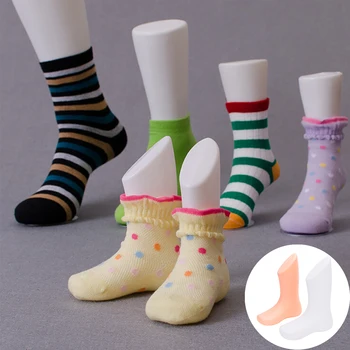 

Children Foot Display Mold Socks Shoes Mannequin Modeling Feet Short Stocking Home DIY Supplies Accessories