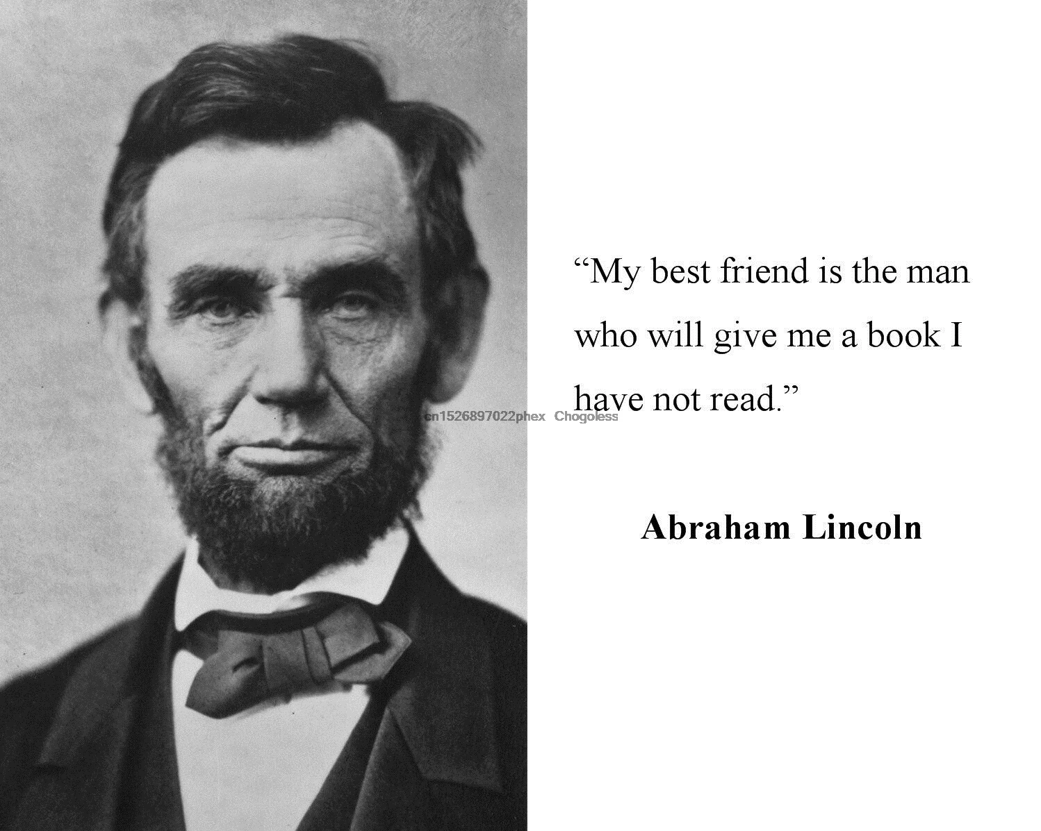 President Abraham Lincoln Quote 8 x 10 Photo Picture #f5 t shirt | Мужская одежда