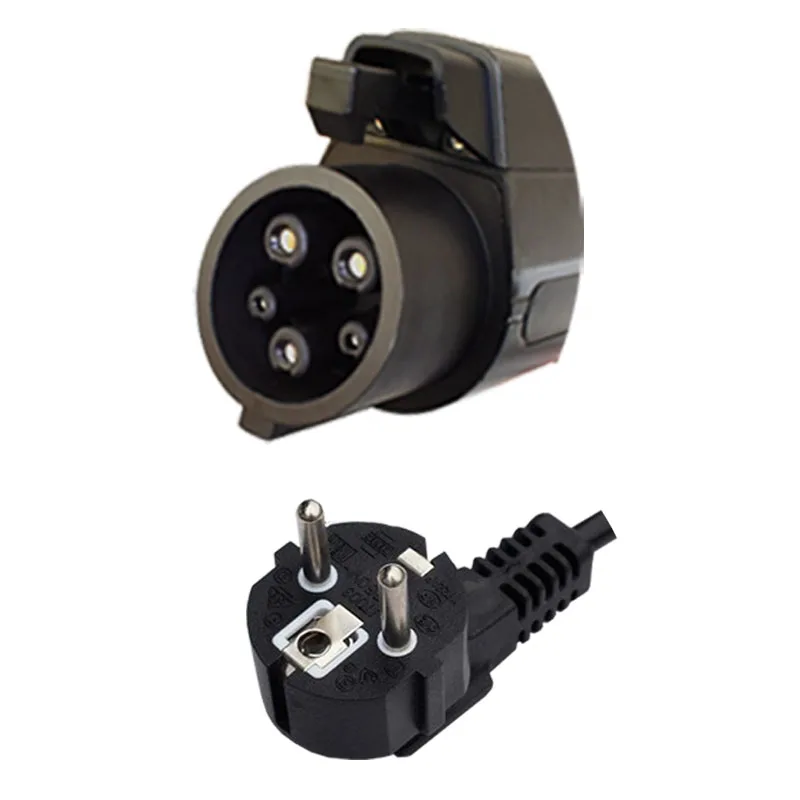  5 Meters Electric Car Vehicle Charger SAE J1772 Portable EV Cable Connector Type 1 Plug EV Charging