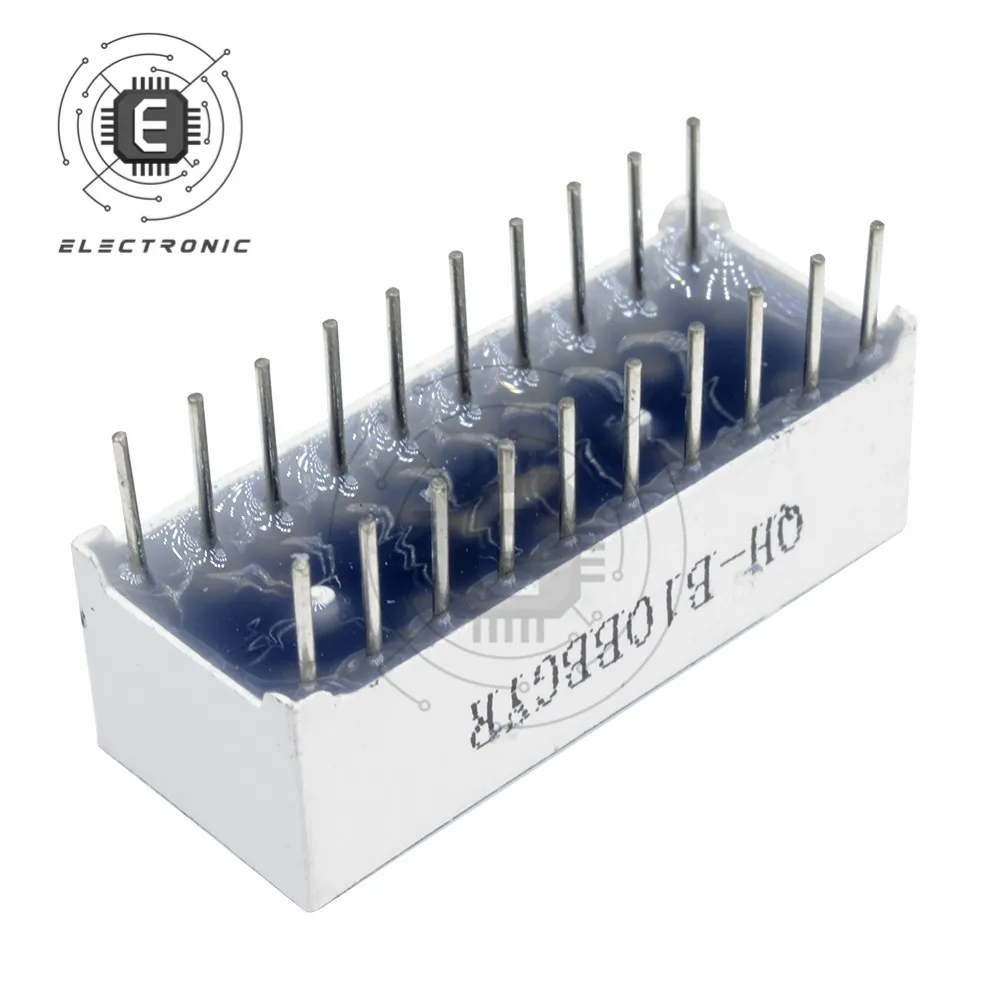 5PCS 10 Segment 4 Color LED Battery Level Bar Graph Power Display Indicator Module Multi-color 5V Light led modules led module
