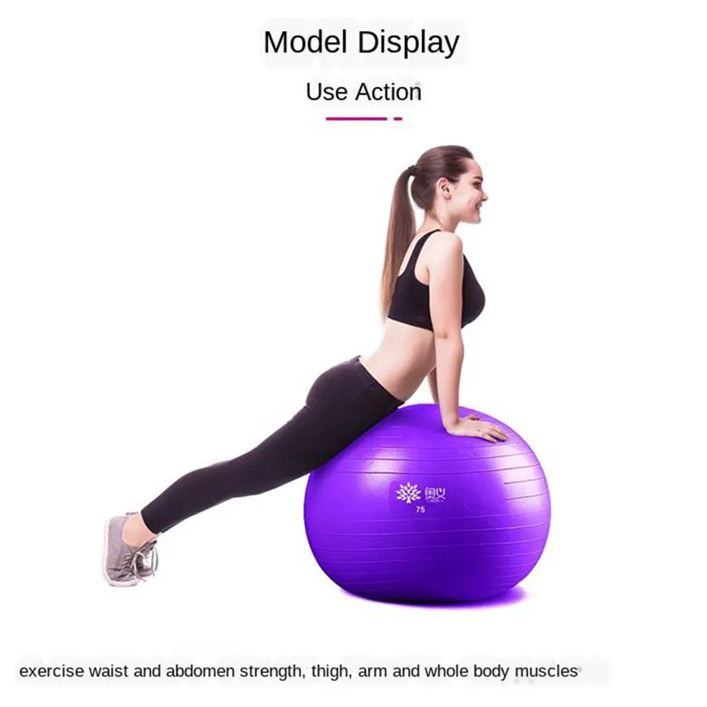 Yoga Fitness Ball Anti-burst Exercise Ball For Pilates Exercise