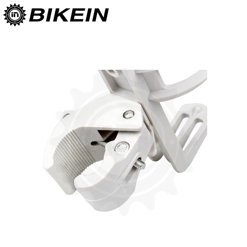 BIKEIN-360 Вращающийся велосипедный мотоциклетный держатель для бутылок(Велоспорт) велосипедный пластиковый быстросъемный держатель для бутылок белого цвета 122 г