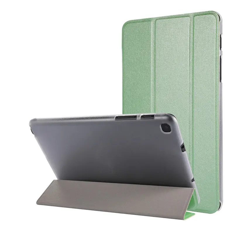 Чехол-книжка для samsung Galaxy Tab A 8,0 SM-T295 T290, тонкий Чехол-подставка из искусственной кожи для Galaxy Tab A 8,0 T295, чехол для планшета - Цвет: Green