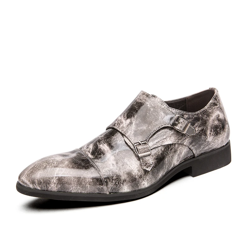 cool unique wedding shoes men designer dress ballroom dancing leather casual shoes evening pary moccains oxford shoes for men (2)