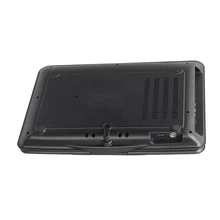 Перезаряжаемая батарея видео 13,8 дюймов домашний USB 16:9 dvd-плеер ТВ игры портативный широкоформатный автомобиль HD VCD ЖК-экран