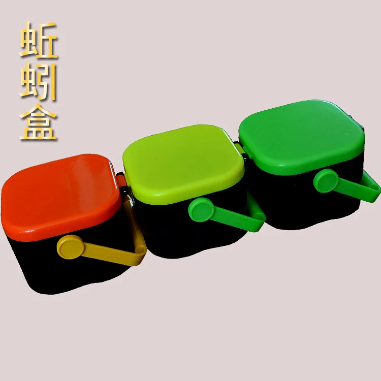 

Weihai Earthworm Bloodworm Box Breathable Freshness Live Bait Lure He Red Tool Box Angling for Fishing Gear