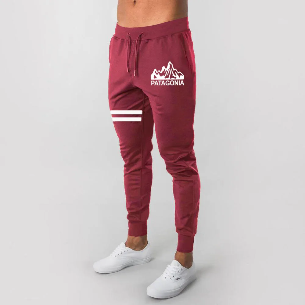 

Autumn Men Side Stripe Fashion Cotton Sport Pants Jogger Men Pencil Pants Outdoor Streetwear Trousers Running Trak Pants