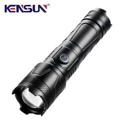 KENSUN – lampe de poche tactique pour voiture multifonction, torche lumineuse à LED d'urgence avec marteau de sécurité, siège B 