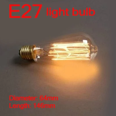 LED bulbs Ceiling lights Minimalist Retro Ceiling Lamp Glass E27 industrial decor lamps for living room Home Lighting Lustre Luminaria - Цвет корпуса: LED bulbs