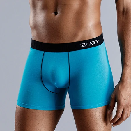 B9 sky Blue Боксеры Нижнее белье Cueca мужские трусы-боксеры размера плюс мужские трусы мужские боксеры шорты сексуальные мужские трусы - Цвет: B9 sky Blue