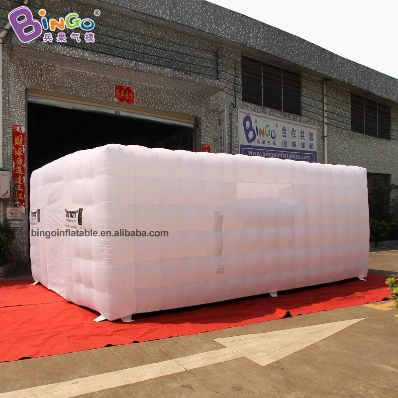  Customized 6X4X2.5 meters inflatable white tent / rectangular inflatable tent with LOGO toy tent