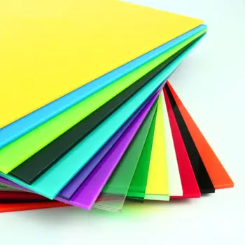 

30*40cm Color Acrylic Sheet Plate Plastic Plexiglass Panel DIY Model Making Y51B