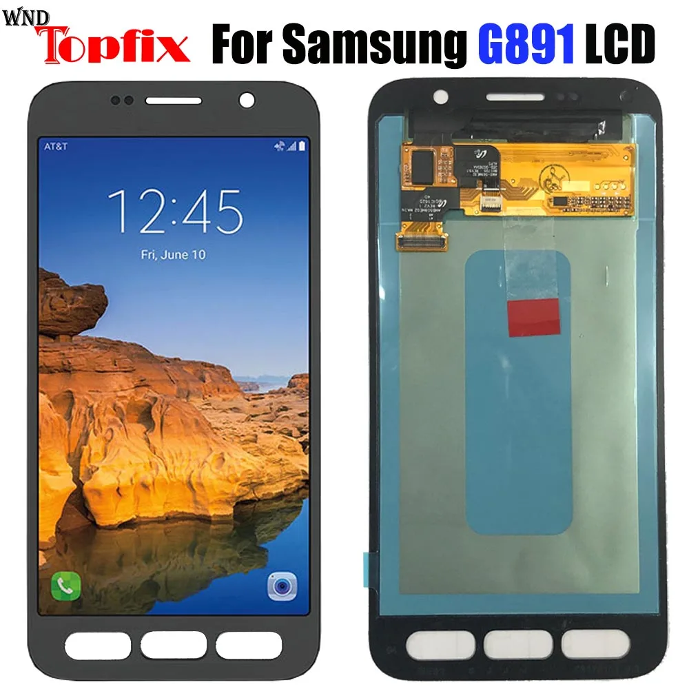 Enumerar Ligero varilla For Samsung Galaxy S7 Active Display Touch Screen Digitizer Assembly  Replace SM-G891A For SAMSUNG G891 LCD - AliExpress