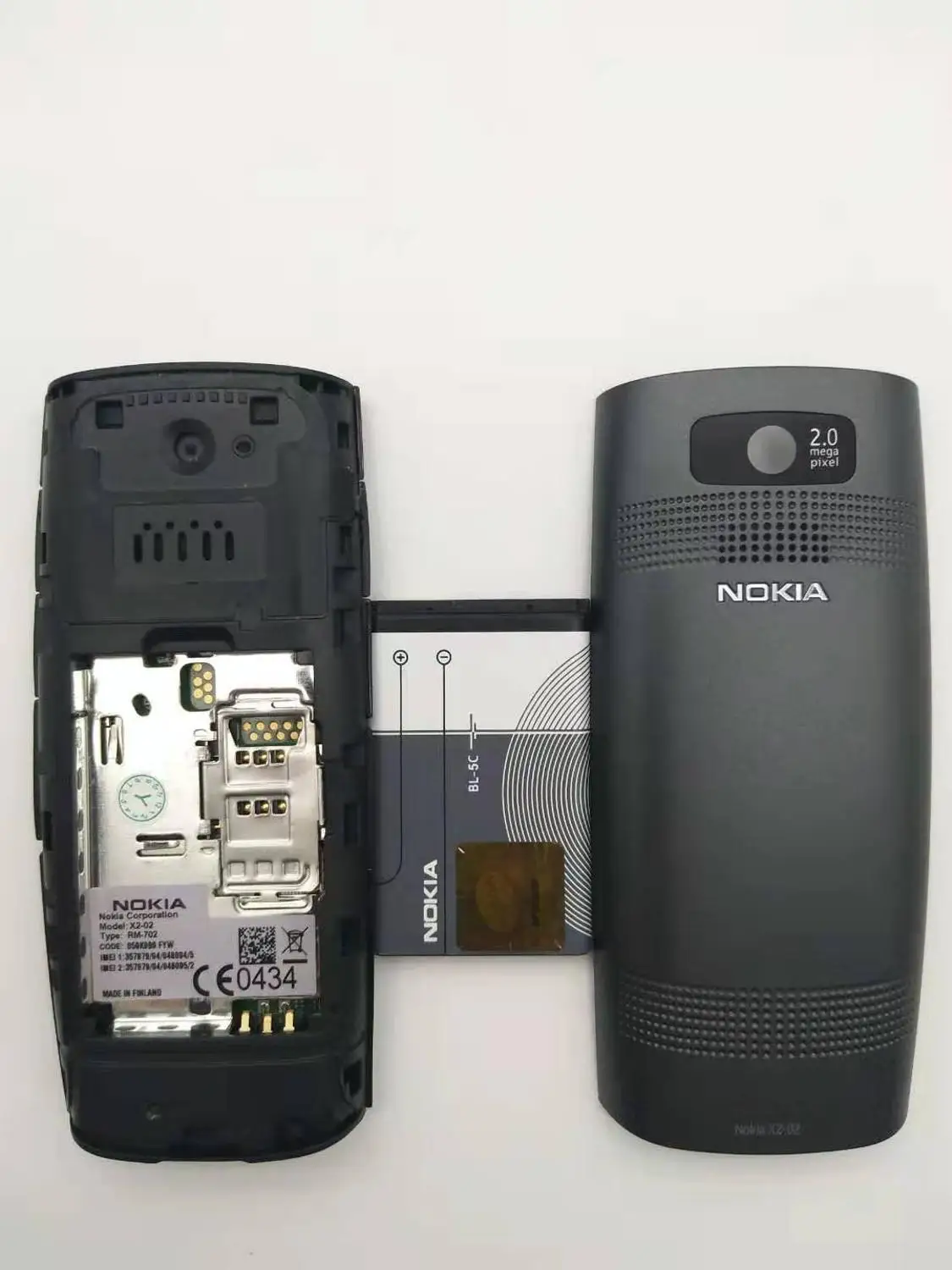 Original Unlocked Nokia X2-02 Single Core Symbian