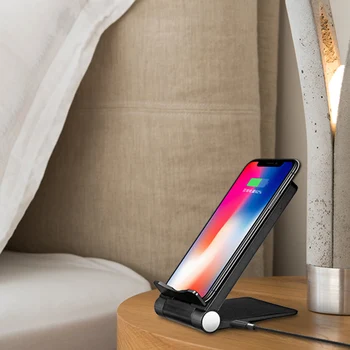 

Wireless Charger Fast Charging Stations 15W Dual Coil Ergonomic Design for Mobile Phone GK99