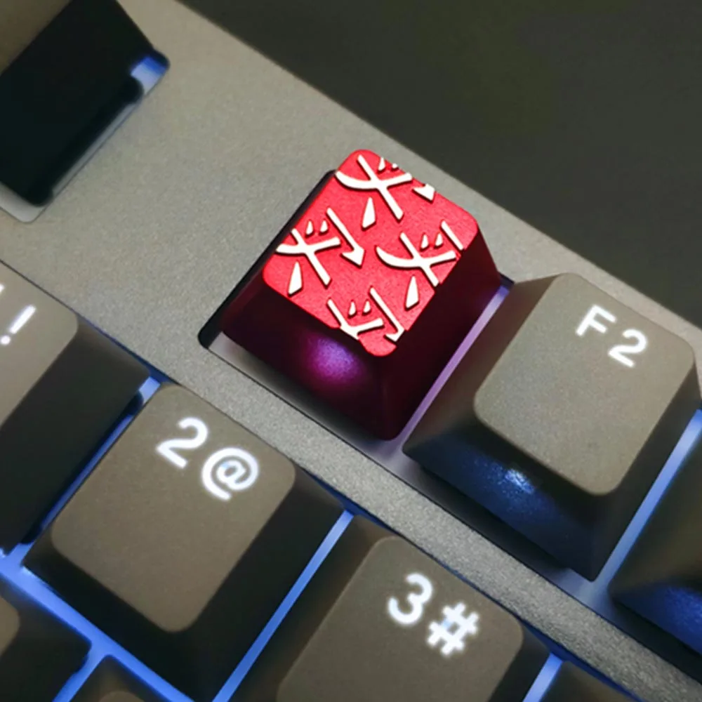 Металлическая клавиатура R4 с китайскими буквами для Cherry Mx Switch Механическая