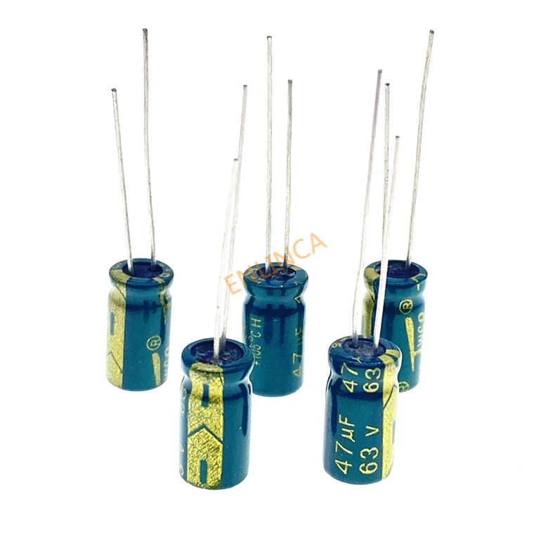 63V 47UF 6*12 Aluminum Electrolytic Capacitor 47uf 63V 20%