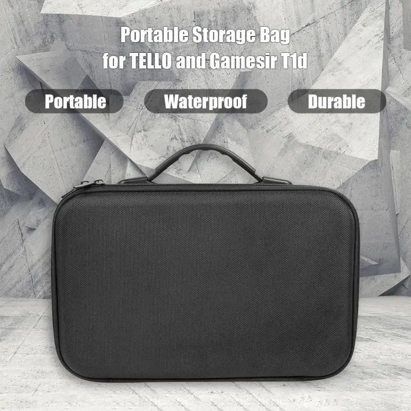 Trow Tello Storage Bag Handbag Integrated Internal Remote Control Handle Single Shoulder Bag for DJI Playable Gamedir T1D Remote Trow Tello Storage Bag Handbag Integrated Internal Remote Control Handle Single Shoulder Bag for DJI Playable Gamedir T1D Remote
