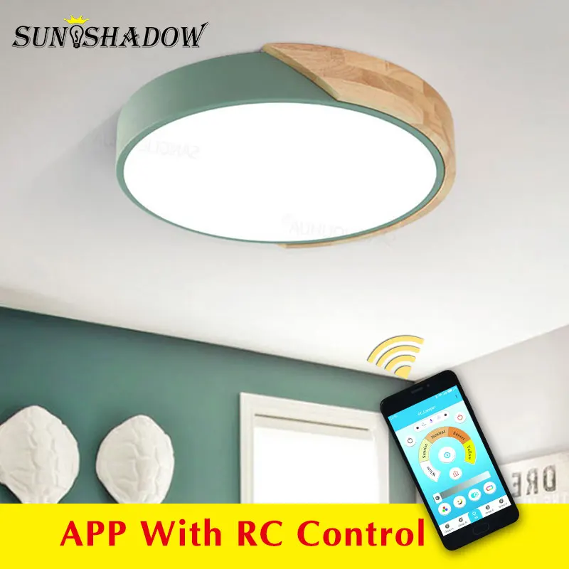 

Black White Modern Led Chandelier Acrylic Round Chandeliers Ceiling For Living Room Bed Room Kitchen 5CM Thin Lighting Fixtures