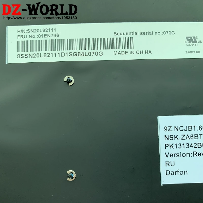 Новая Оригинальная русская клавиатура с подсветкой для ноутбука Thinkpad 13 Gen 2 T470s T460s подсветка Teclado 01EN705 01EN746 SN20L82111