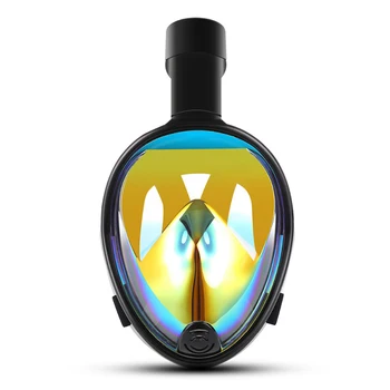 

Full Face Snorkeling Diving Mask Anti-Fog Anti Leak Underwater Snorkeling Mask Snorkel Dive Equipment Swimming Mask Adult Kid