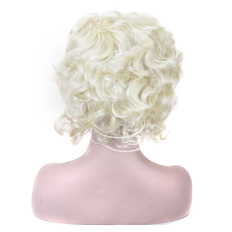 HAIRJOY Synthetic Hair White Blonde Marie Antoinette Princess Wig for Halloween Costume