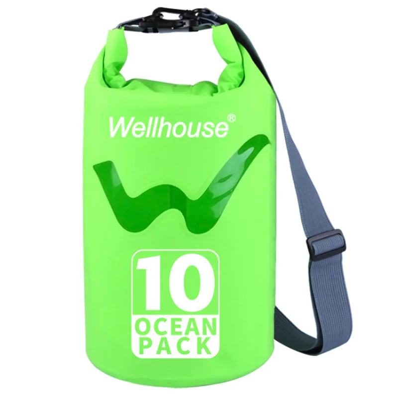 Wellhouse Открытый рафтинг Дайвинг сухой мешок набор из 1 Водонепроницаемый сухой мешок поясной Пакет Путешествия Пляж хранения сумки для кайкинга рафтинг Бо