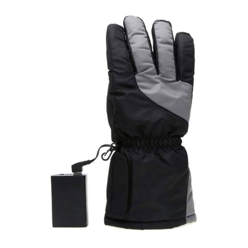 Наружные электрические перчатки для пальцев с usb-подогревом, лыжные перчатки с толстым подогревом, зимние перчатки