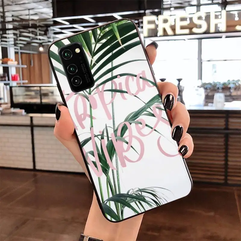 tropical vibes leaf DIY Luxury Phone Case for Samsung S20 plus Ultra S6 S7 edge S8 S9 plus S10 5G lite 2020 tropical vibes leaf DIY Luxury Phone Case for Samsung S20 plus Ultra S6 S7 edge S8 S9 plus S10 5G lite 2020