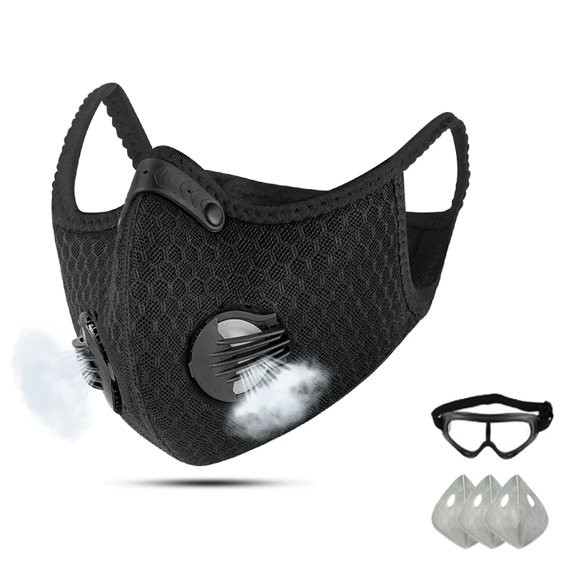 

Reusable n95 Mask Valved Face Mask KN95 Mask FfP3 Protection Face Mask Pm2.5 Dust Pollution Masks Outdoor Sport Masks New