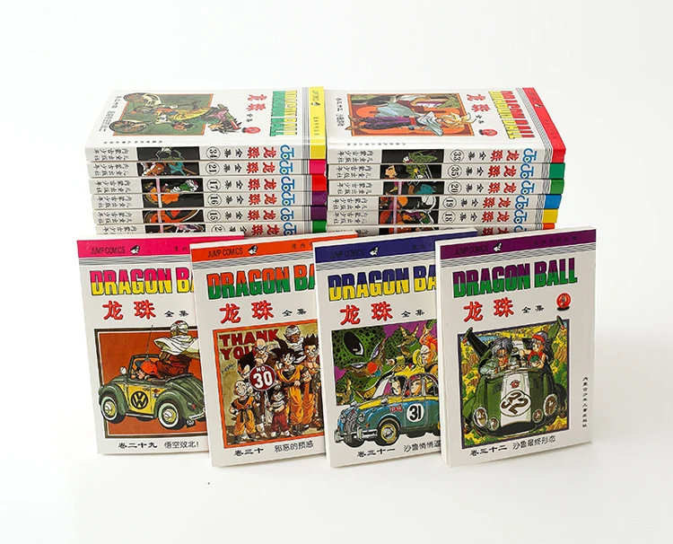 

42 Books/set Qi Long Zhu Dragon Ball Complete Set Manga Comic Book Japanese Akira Toriyama Cartoon Comic Book in Chinese