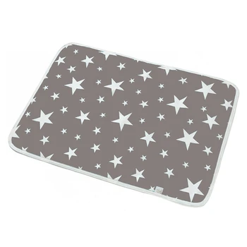 

Baby Washable Diaper 50x70CM Changing Mat Portable Foldable Washable Waterproof Children Game Floor Mats Reusable Changing Cover