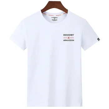 

Summer new women's street letter characters print loose short-sleeved T-shirt 40.42