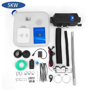 

12V 5Kw/8Kw Air Heater Diesel Heater Parking Heater Air Heater Car Truck Boat Universal Diesel Air Heater Black