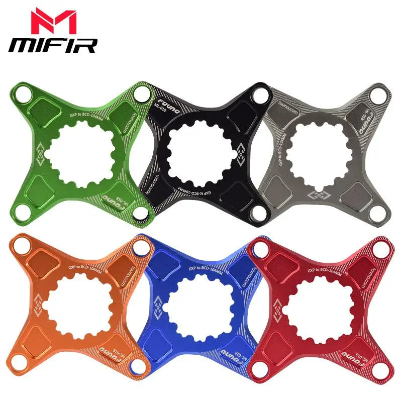 104BCD BB30 велосипедный кривошипный паук адаптер для MTB велосипеда SRAM защита коленчатых колес Конвертация протектор положительный отрицательный зуб