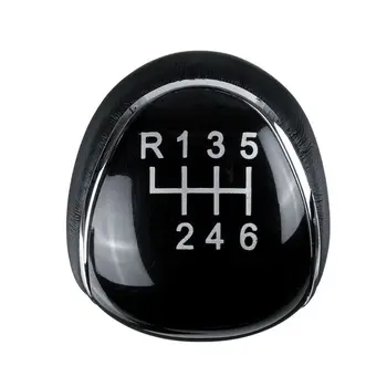 

6 Speed Gear Shift Knob For Ford Mondeo IV S-MAX C-MAX Transit MK3 MK4 Kuga Black 1pc New
