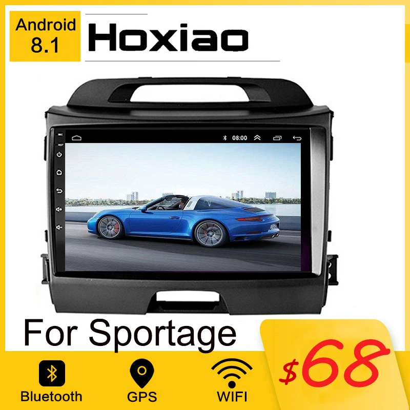 Автомобильный мультимедийный плеер для KIA sportage 2010 2011 2012 2013 2014 2015 2 Din GPS Navi |