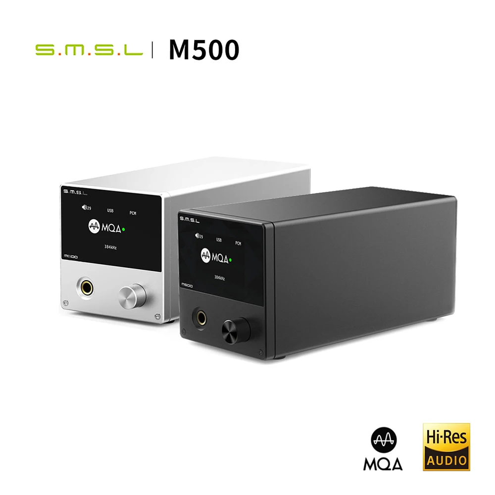 SMSL M500 MQA USB DAC усилитель для наушников ES9038PRO аудио декодирование XMOS XU216 DSD512 32 бит/768