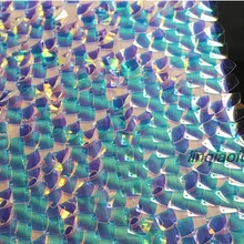 Лазерная Волшебная цветная блестящая ткань, Модная креативная Одежда для танцев, Высококачественная лазерная ткань для одежды