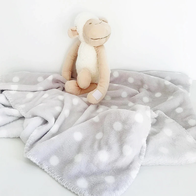 Plush Toys with Security Blanket for Toddler Comfort Toy Super Soft Cozy Warm Lightweight Flannel Blankets