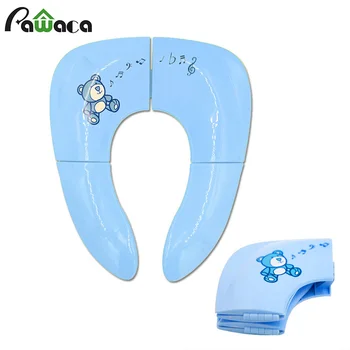 

Portable Folding Potty Seat Cover Pad Mat Soft Toilet Training Seat Travel Urinal Cushion for Toddler Kids Children Baby Care