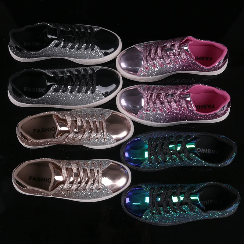 Новинка женская обувь из яркого материала модная сезон весна лето одна