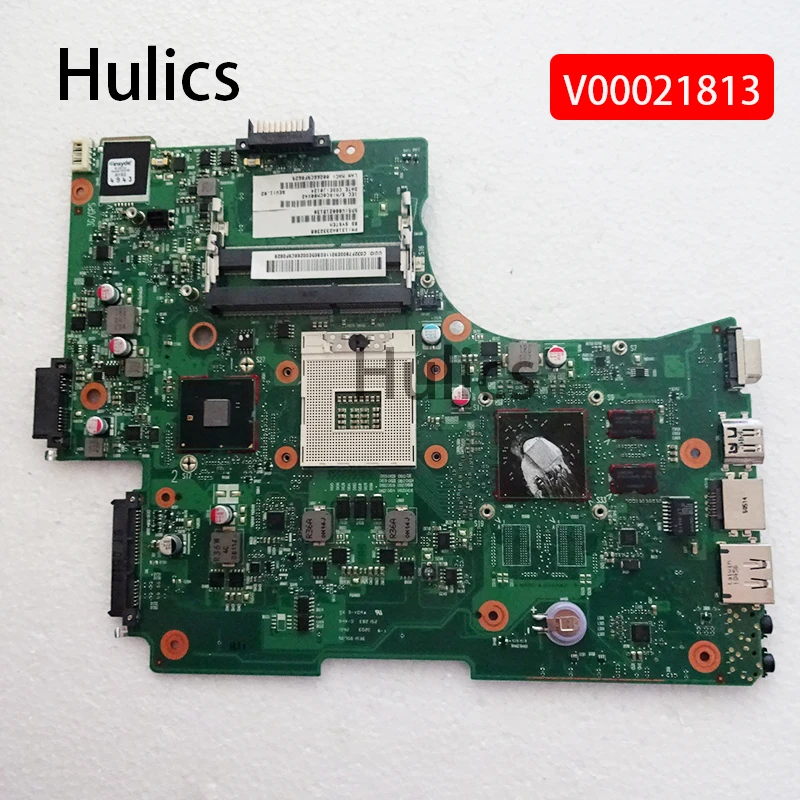 Материнская плата Hulics для ноутбука Toshiba Satellite L650 L655 DDR3 HD4500 V000218130 1310A2332304 HM55 100% ТЕСТ
