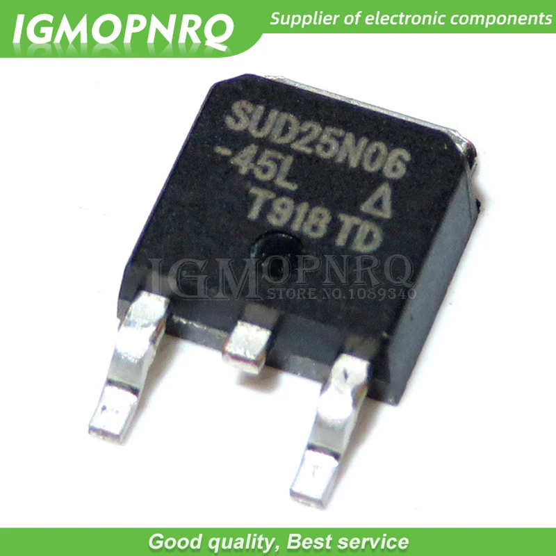 

20 штук SUD25N06-45L 25N06 SUD25N06 новый оригинальный
