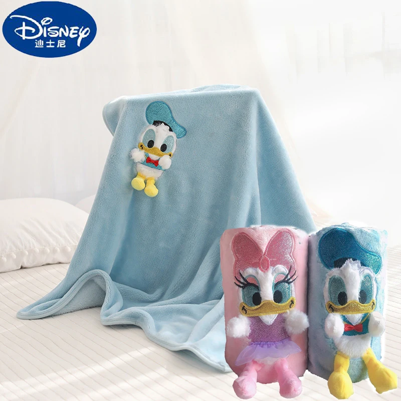 

Disney Donald Duck Cartoon Blanket Daisy Bed Cover Sheet Mickey Mouse's Friend Soft Flannel Sofa Couch Kid Baby Spring Summer