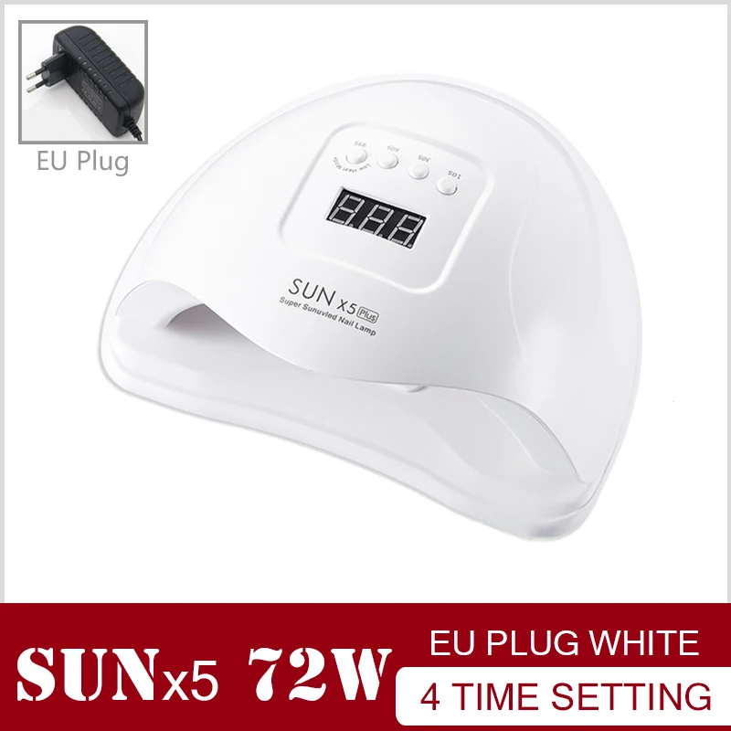 

Лампа Sun X5 для ногтей, 72 Вт