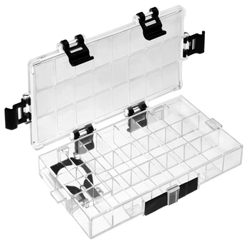 

24-Well Airtight Leak Watercolor Paint Palette Box for Watercolors Half Pans, Acrylic, Gouache and Oil Paint