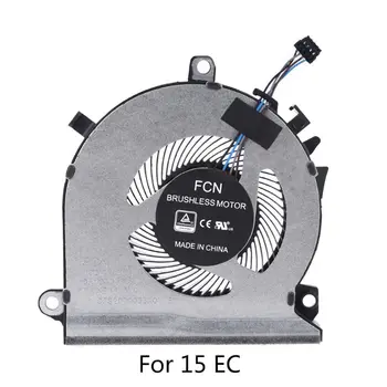 

Laptop Notebook CPU Cooling Fan Cooler Radiator Replacement for Hp 15 EC Accessories Efficient Heat Dissipation Low Noise X6HA