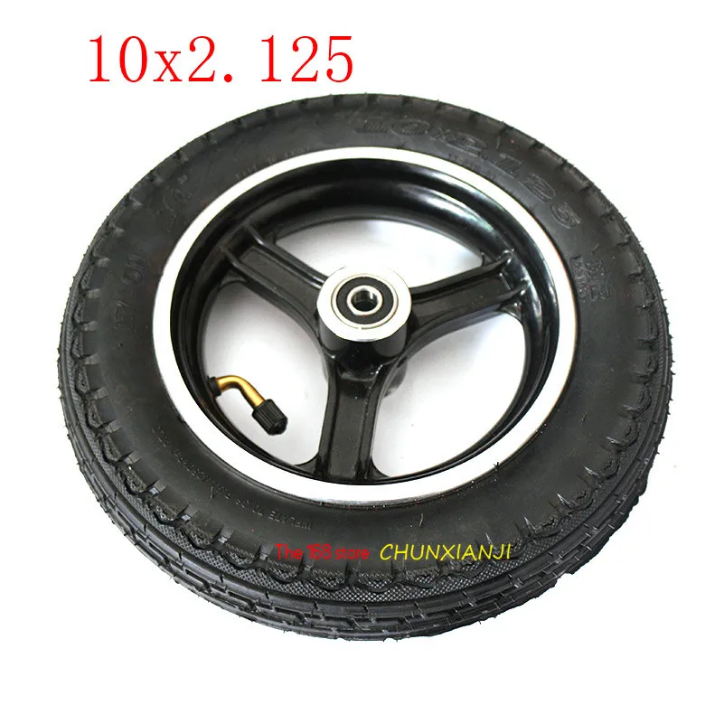 10 Inch 10x2.125 Wheel Hub&amp Tire for Electric Scooter Balancing Hoverboard Self Smart Balance Explosion-proof Tyre | Автомобили и