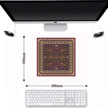 

Natural Rubber Non-slip Persian Carpet Mousepad Art Deco Printed Rectangle Gaming Mouse Pad Computer Tablet Retro Style Mice Mat